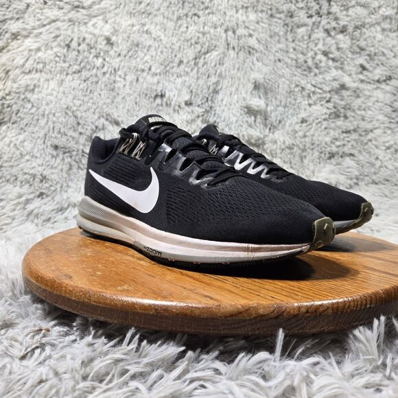 Nike Air Zoom Structure 21 Womens Size 11 Black/White Running Shoe 904701-008 - Picture 1 of 12